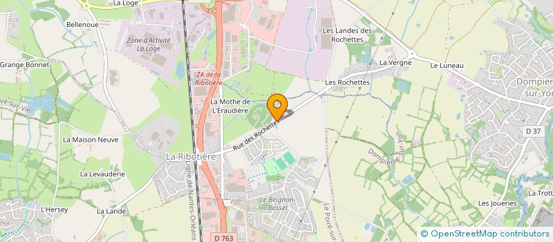 localisation de l'entreprise MDA  LE POIRE-SUR-VIE