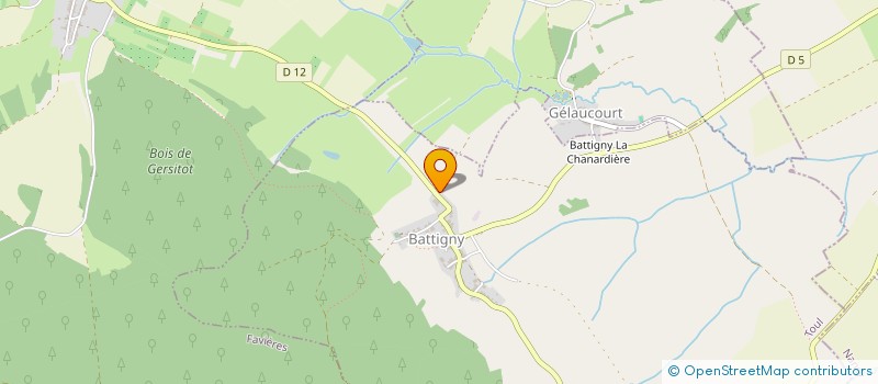 localisation de l'entreprise MDA  BATTIGNY