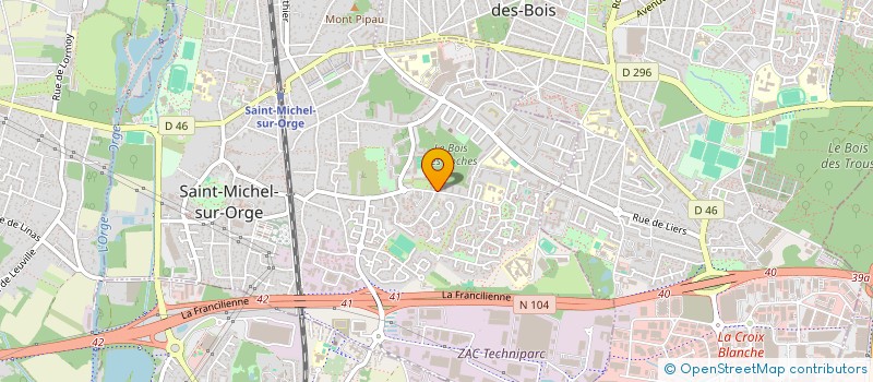 localisation de l'entreprise MDA à SAINT-MICHEL-SUR-ORGE