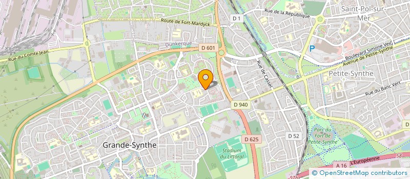 localisation de l'entreprise MDA ASSESSMENT à GRANDE-SYNTHE