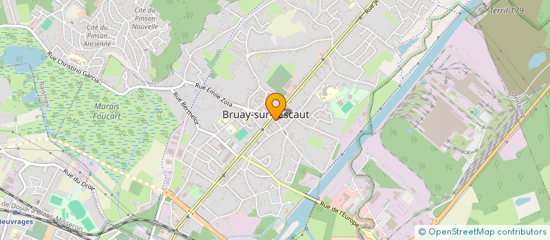 localisation de l'entreprise MDA AUTOMOBILES à BRUAY-SUR-L'ESCAUT