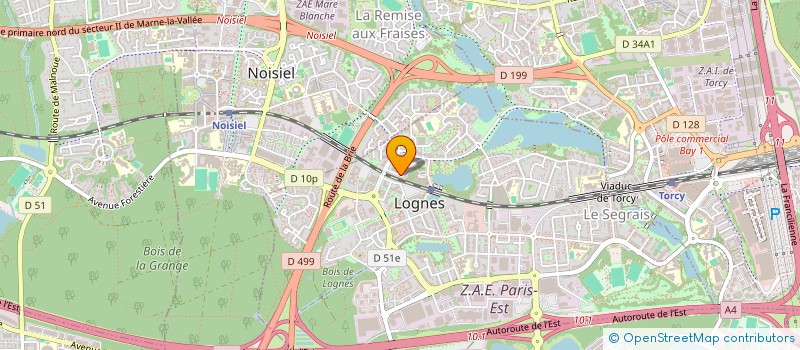 localisation de l'entreprise MDA COMMUNICATION à LOGNES