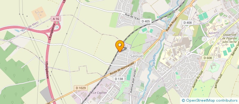 localisation de l'entreprise MDA CONCEPTION  SALOUEL