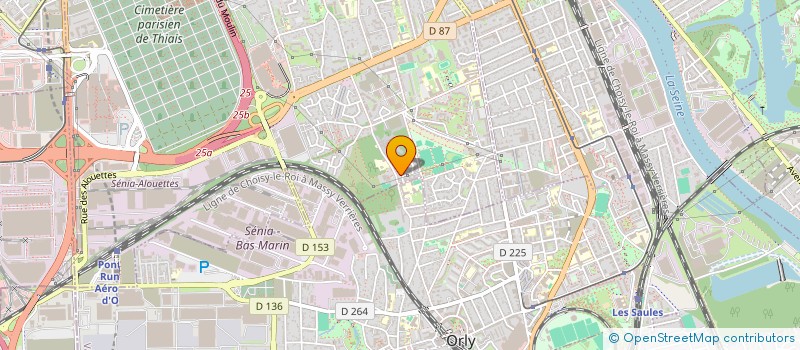 localisation de l'entreprise MDA CONSEILS  THIAIS