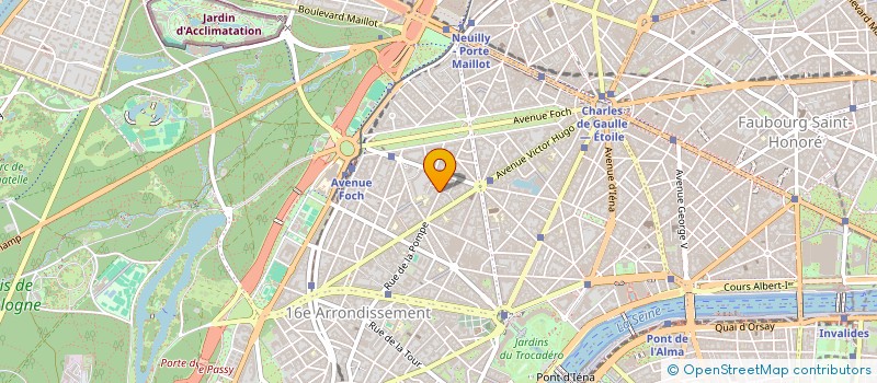 localisation de l'entreprise MDA CONSULTING  PARIS