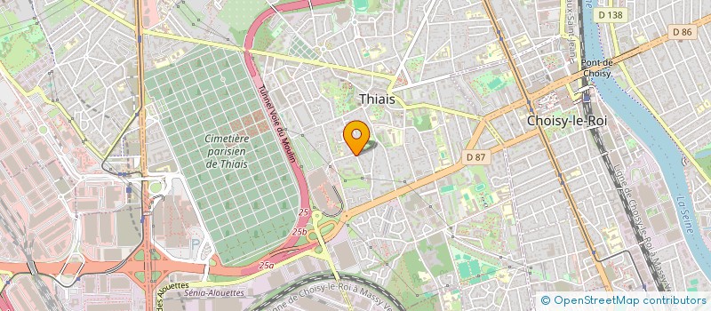 localisation de l'entreprise MDA CONSULTING à THIAIS
