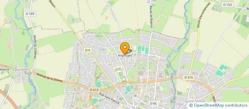 localisation de l'entreprise MDA DANIEL ET CATHERINE  BAYEUX