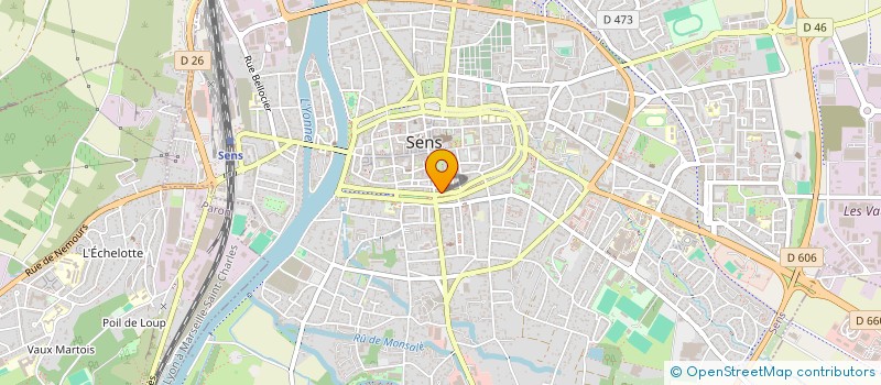 localisation de l'entreprise MDA DISTRIBUTION à SENS