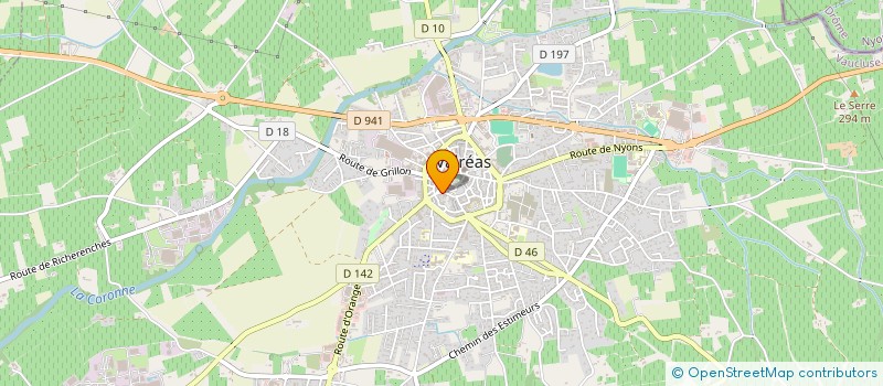 localisation de l'entreprise MDA GESTION à VALREAS