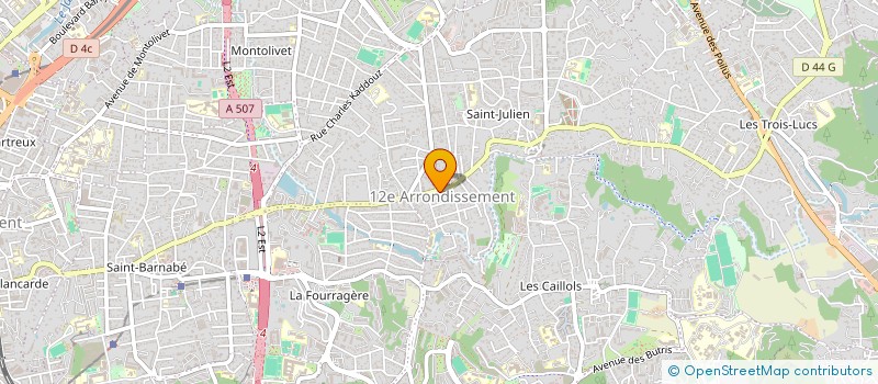 localisation de l'entreprise MDA ORGANISATION  ALLAUCH