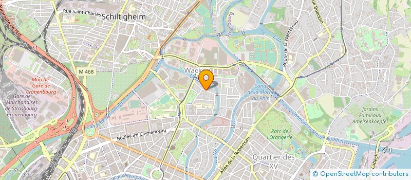 localisation de l'entreprise MDA PARTNERS à STRASBOURG