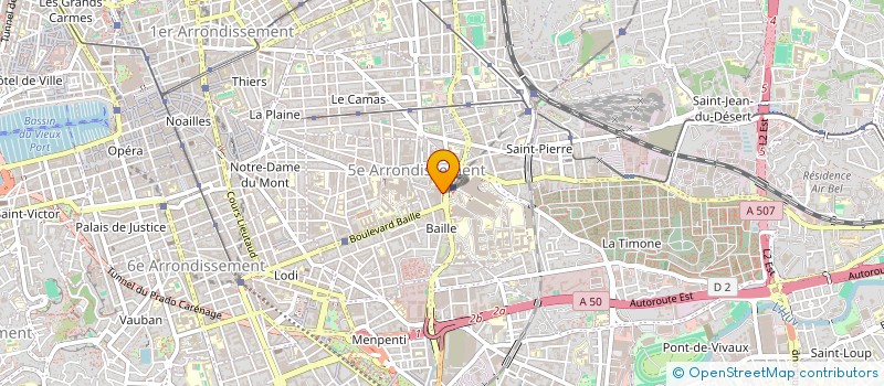 localisation de l'entreprise MDA RENOVATION à MARSEILLE