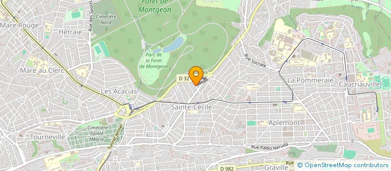 localisation de l'entreprise MDA REUNION  LE HAVRE