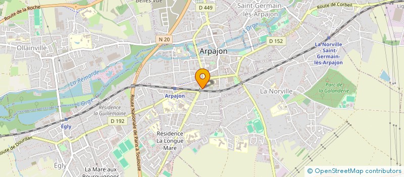 localisation de l'entreprise MDAO à ARPAJON