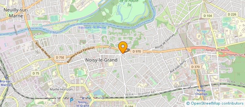 localisation de l'entreprise MDB-21 à NOISY-LE-GRAND