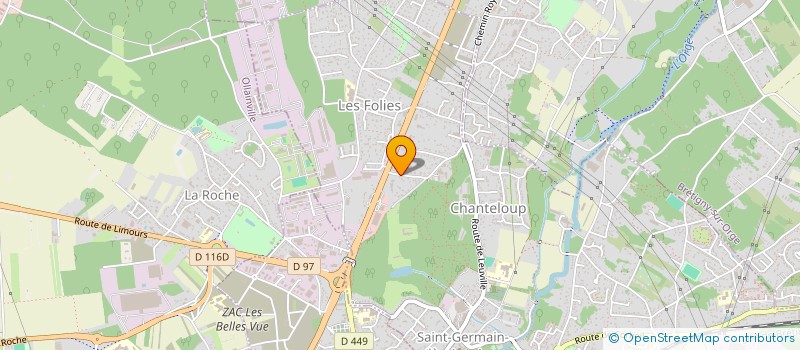 localisation de l'entreprise MDB  SAINT-GERMAIN-LES-ARPAJON