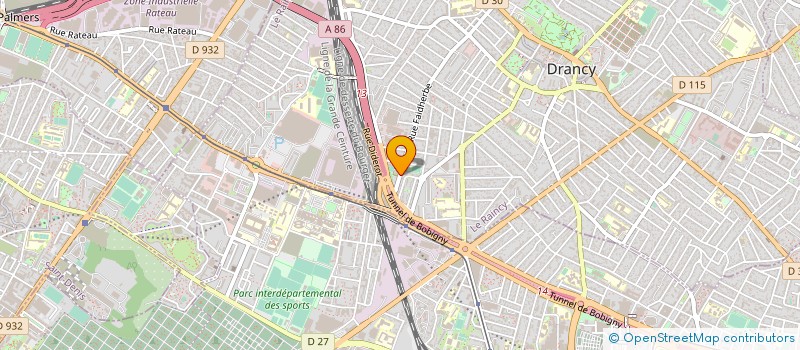 localisation de l'entreprise MDB à DRANCY