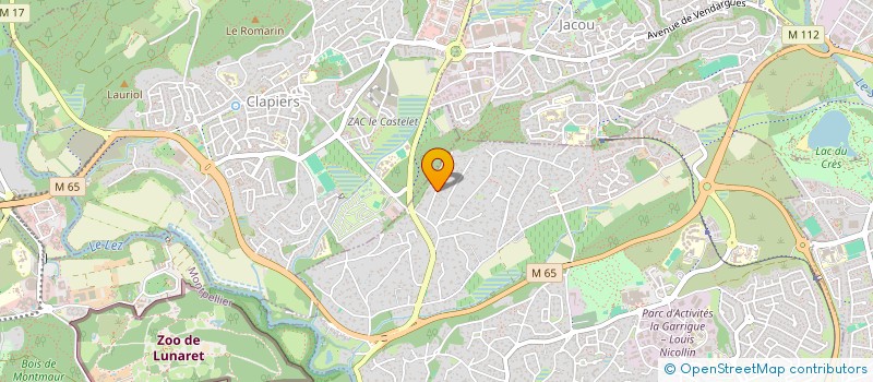 localisation de l'entreprise MDB à CASTELNAU-LE-LEZ
