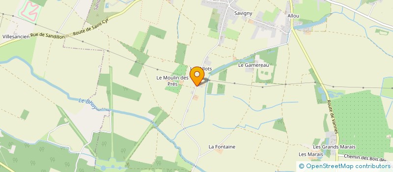 localisation de l'entreprise MDB à SANDILLON