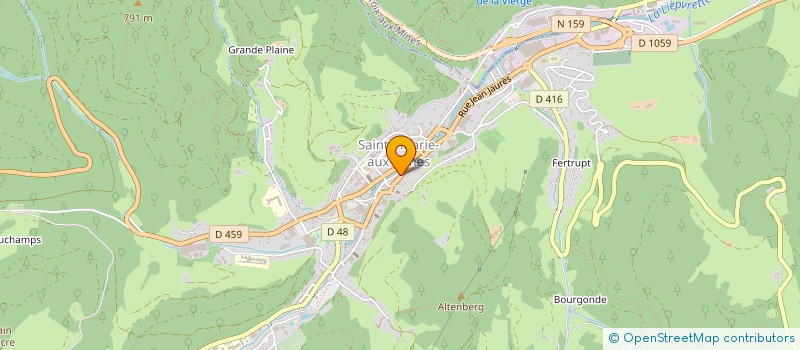 localisation de l'entreprise MDB  SAINTE-MARIE-AUX-MINES