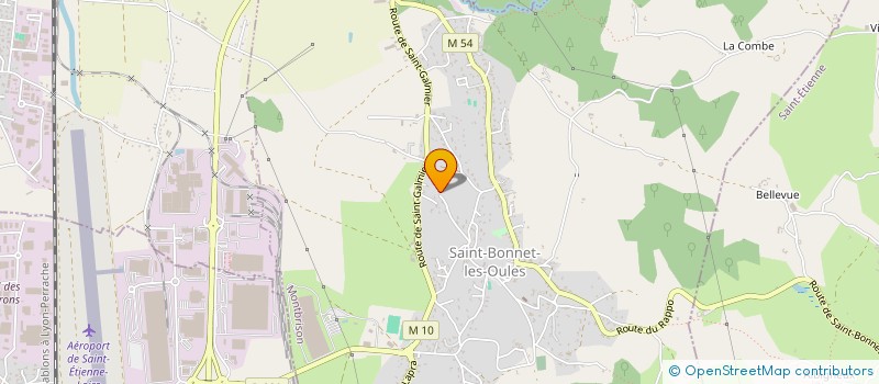 localisation de l'entreprise MDB  SAINT-BONNET-LES-OULES