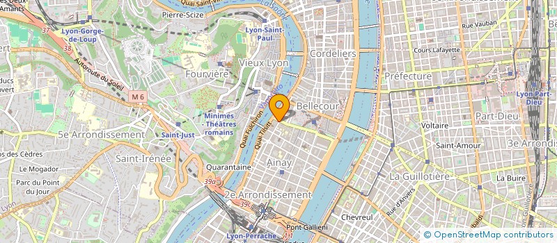 localisation de l'entreprise MDB à LYON