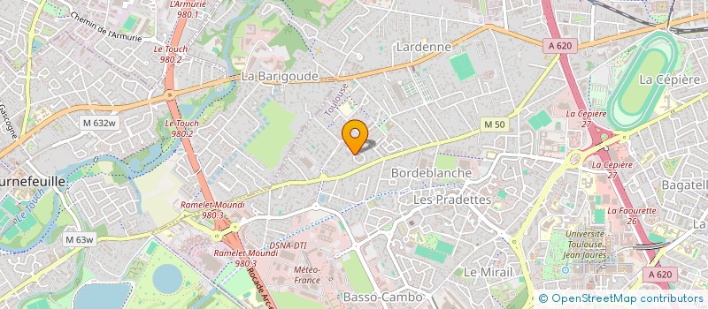 localisation de l'entreprise MDB BAIKAL à TOULOUSE