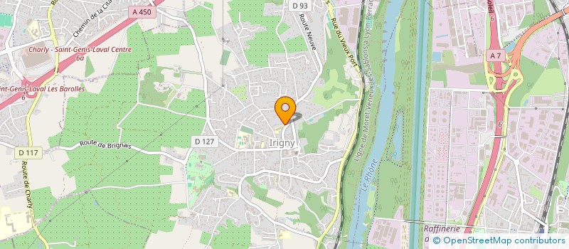 localisation de l'entreprise MDB CAP  SAINTE-FOY-LES-LYON