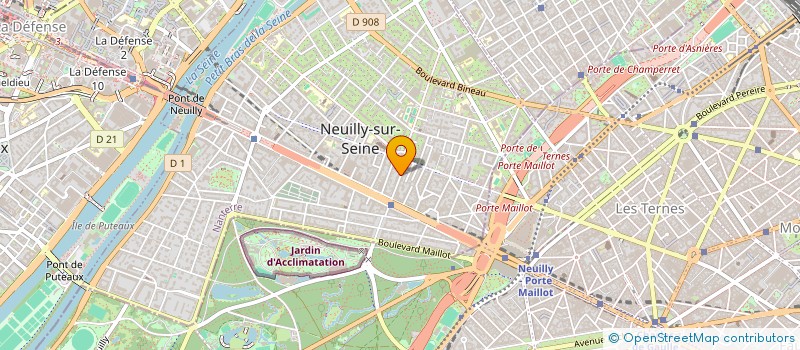 localisation de l'entreprise MDB DEV à NEUILLY-SUR-SEINE