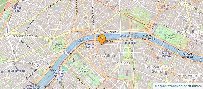 localisation de l'entreprise MDB DL  PARIS