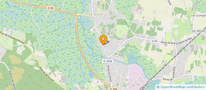 localisation de l'entreprise MDB DU LITTORAL  SAINT-HILAIRE-DE-RIEZ