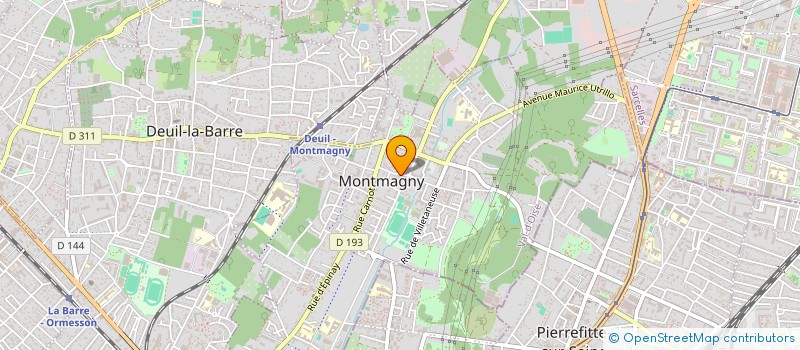 localisation de l'entreprise MDB FORMATION  MONTMAGNY