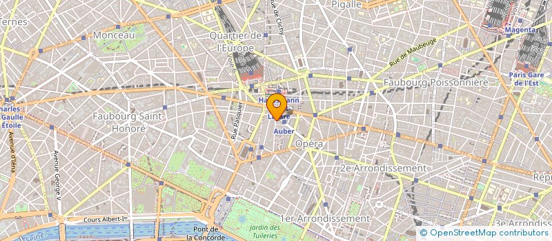 localisation de l'entreprise MDB IMMO 6375  PARIS