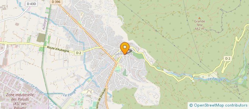 localisation de l'entreprise MDB INFINITY à GEMENOS