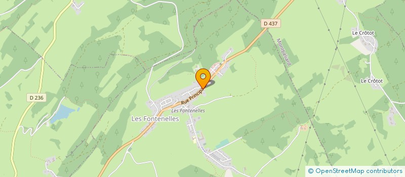 localisation de l'entreprise MDB INNOVATION  DAMPRICHARD