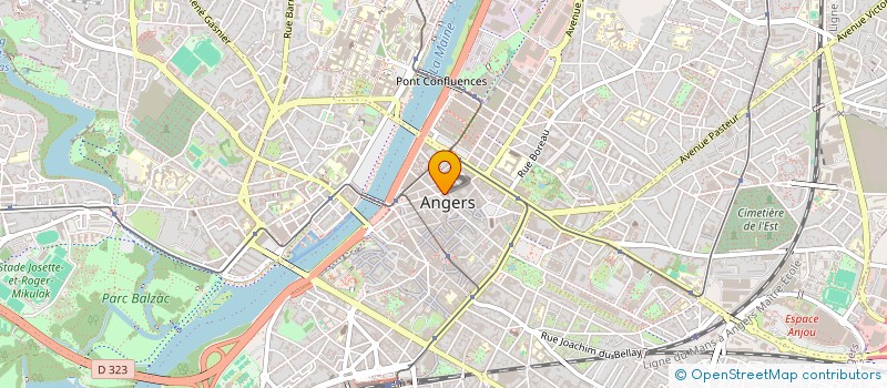 localisation de l'entreprise MDB INWEST à ANGERS