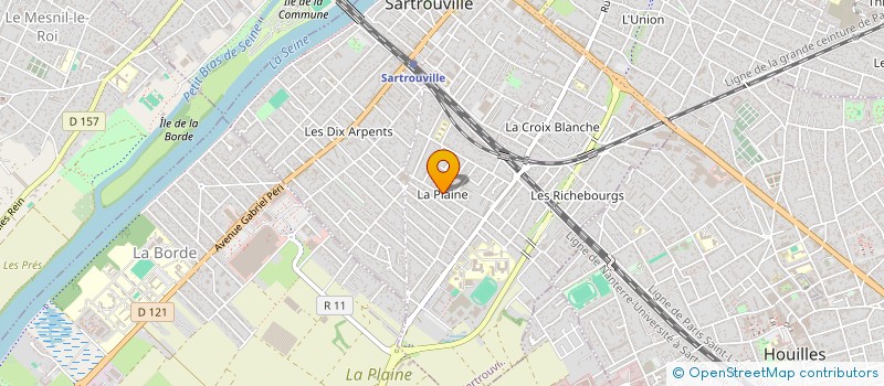 localisation de l'entreprise MDB KLEBER à SARTROUVILLE