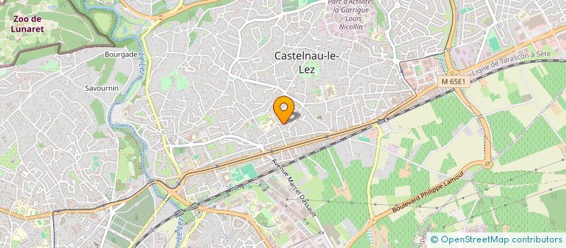localisation de l'entreprise MDB LA RIVIERE  CASTELNAU-LE-LEZ