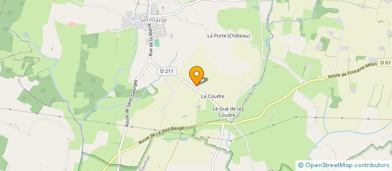 localisation de l'entreprise MDB LOIRE IMMO  LOIRE-AUTHION