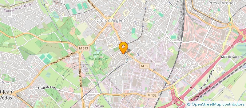 localisation de l'entreprise MDB MARETHIMEL  MONTPELLIER