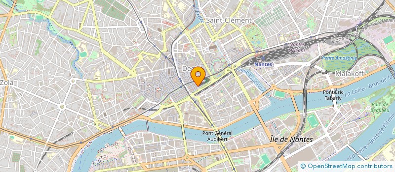 localisation de l'entreprise MDB PARTNERS à NANTES