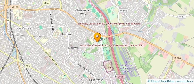localisation de l'entreprise MDB PROMOTION à TOULOUSE