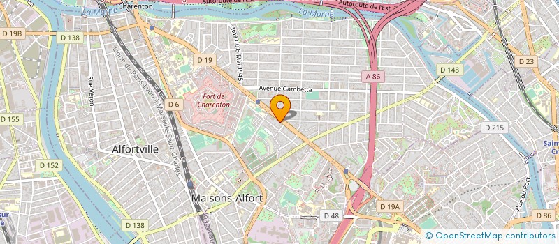 localisation de l'entreprise MDB PROPERTY BUSINESS  MAISONS-ALFORT