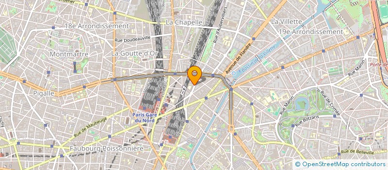 localisation de l'entreprise MDB SARL à PARIS