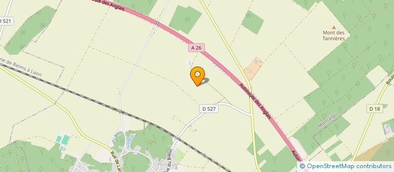localisation de l'entreprise MDB SELLIER à MONTAIGU
