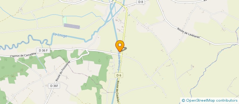 localisation de l'entreprise MDB2  LE FOUSSERET