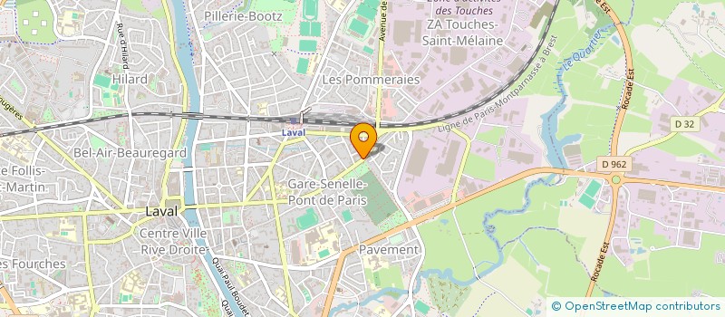 localisation de l'entreprise MDB53 à LAVAL