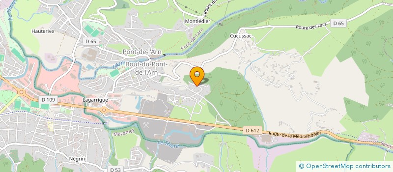 localisation de l'entreprise MDB81+  PONT-DE-L ARN