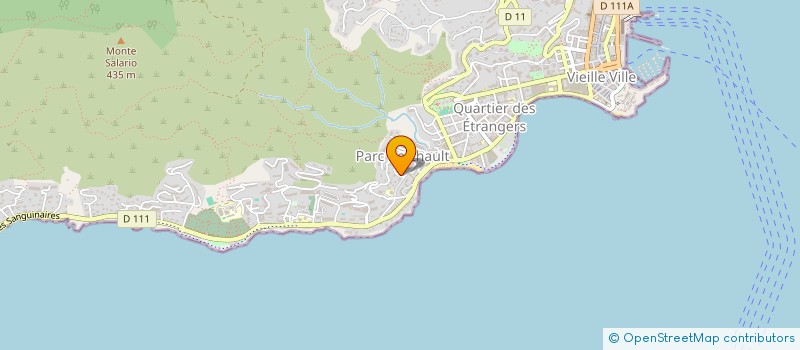 localisation de l'entreprise MDB83  AJACCIO