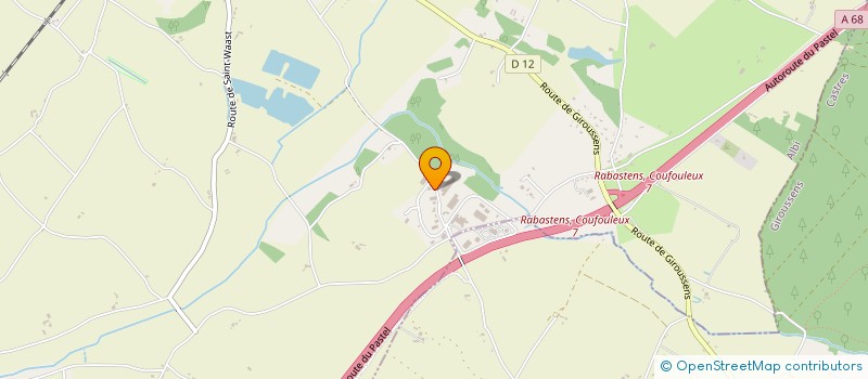 localisation de l'entreprise MDBD IMMO  COUFOULEUX